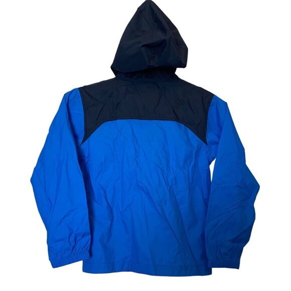 Columbia Kids Waterproof Hooded Jacket XS 6/7 Blue & Black Nylon Polyester - Picture 4 of 5